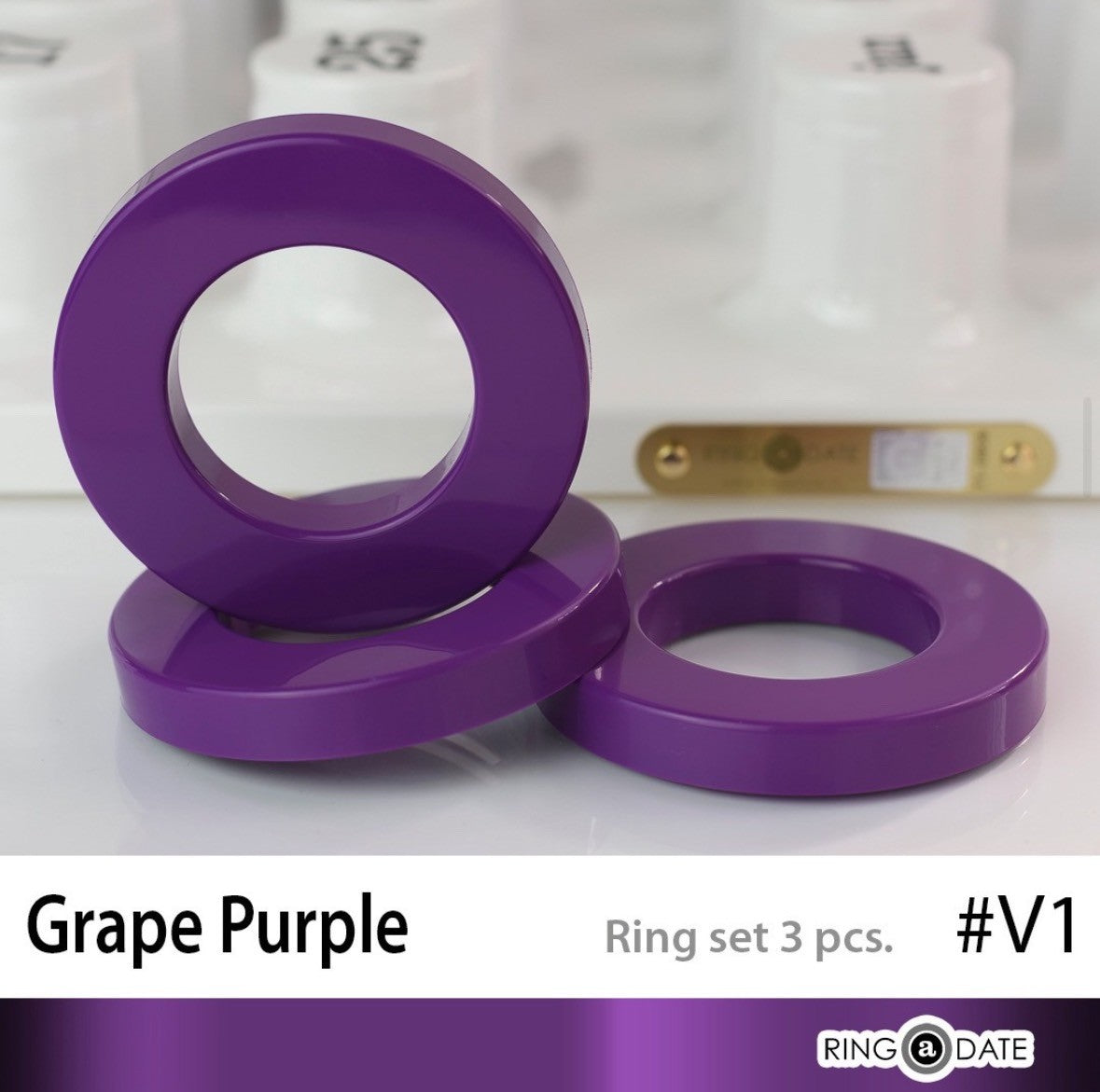 義大利產製 Ring a Date 經典萬年曆多色圓環單售