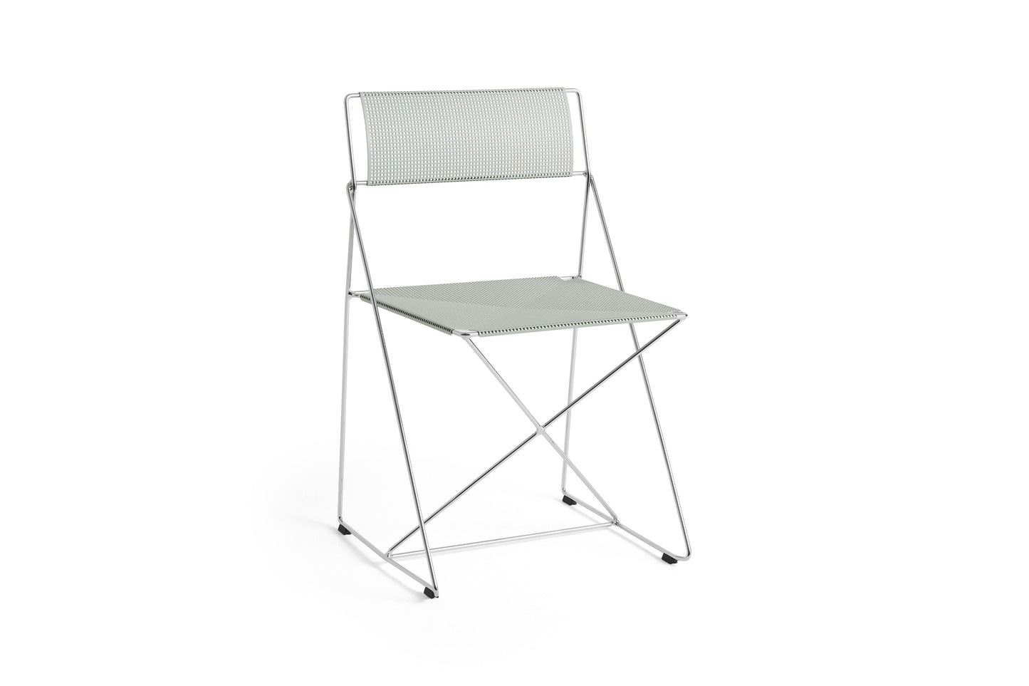 HAY X-LINE Chair 全市內版本|鍍鉻底座 Powder coated steel seat back_chromed base Indoor