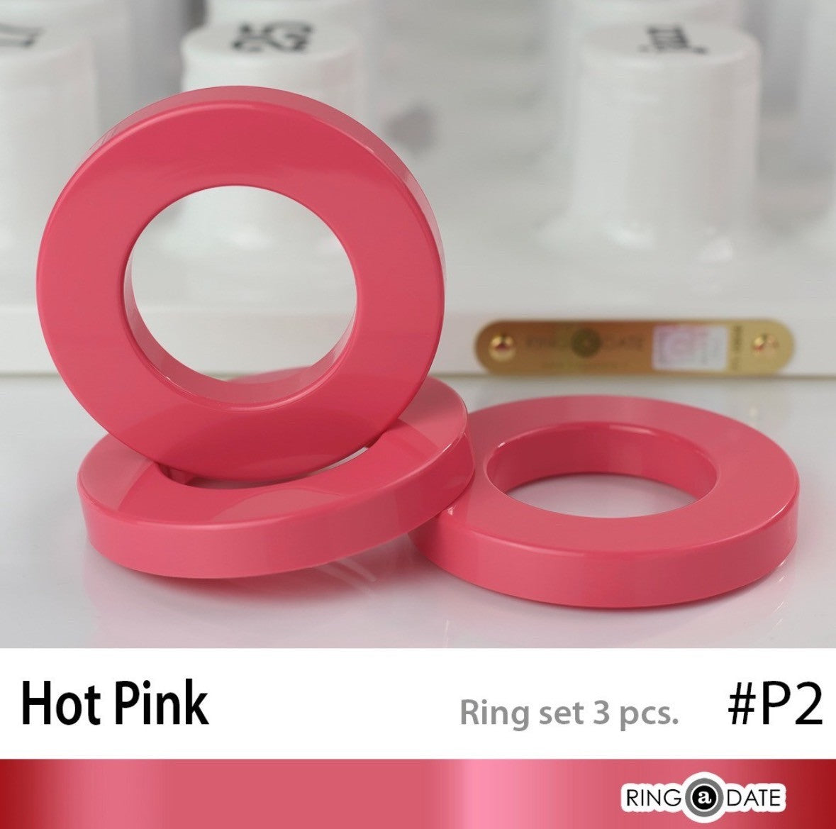 義大利產製 Ring a Date 經典萬年曆多色圓環單售