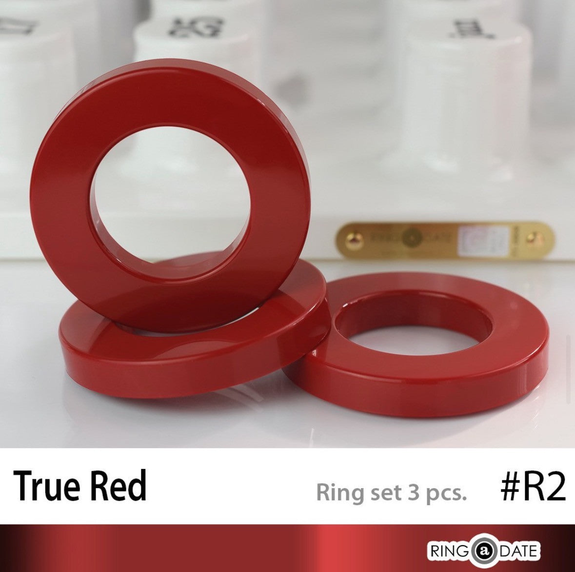 義大利產製 Ring a Date 經典萬年曆多色圓環單售