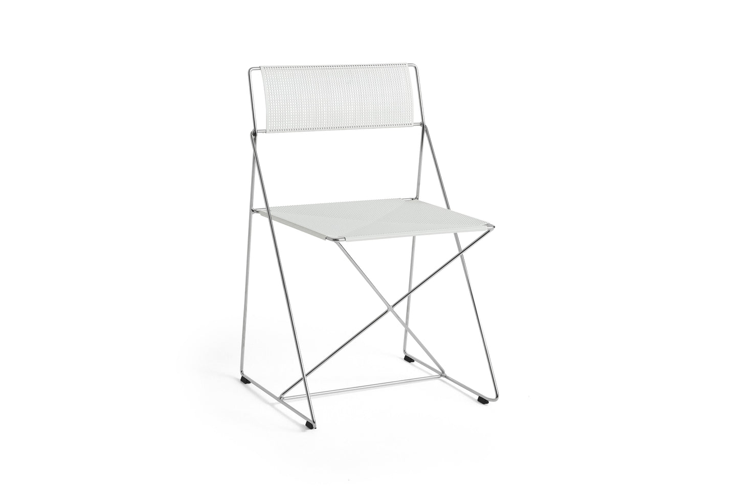 HAY X-LINE Chair 全市內版本｜鍍鉻底座 Powder coated steel seat back_chromed base Indoor